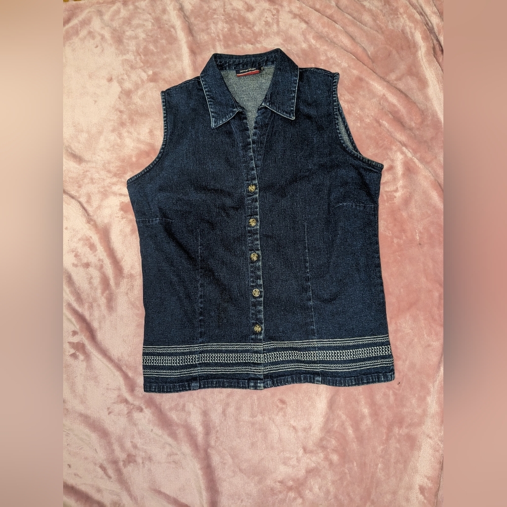 Authentic Vintage Denim Vest